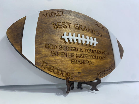 Football plaque