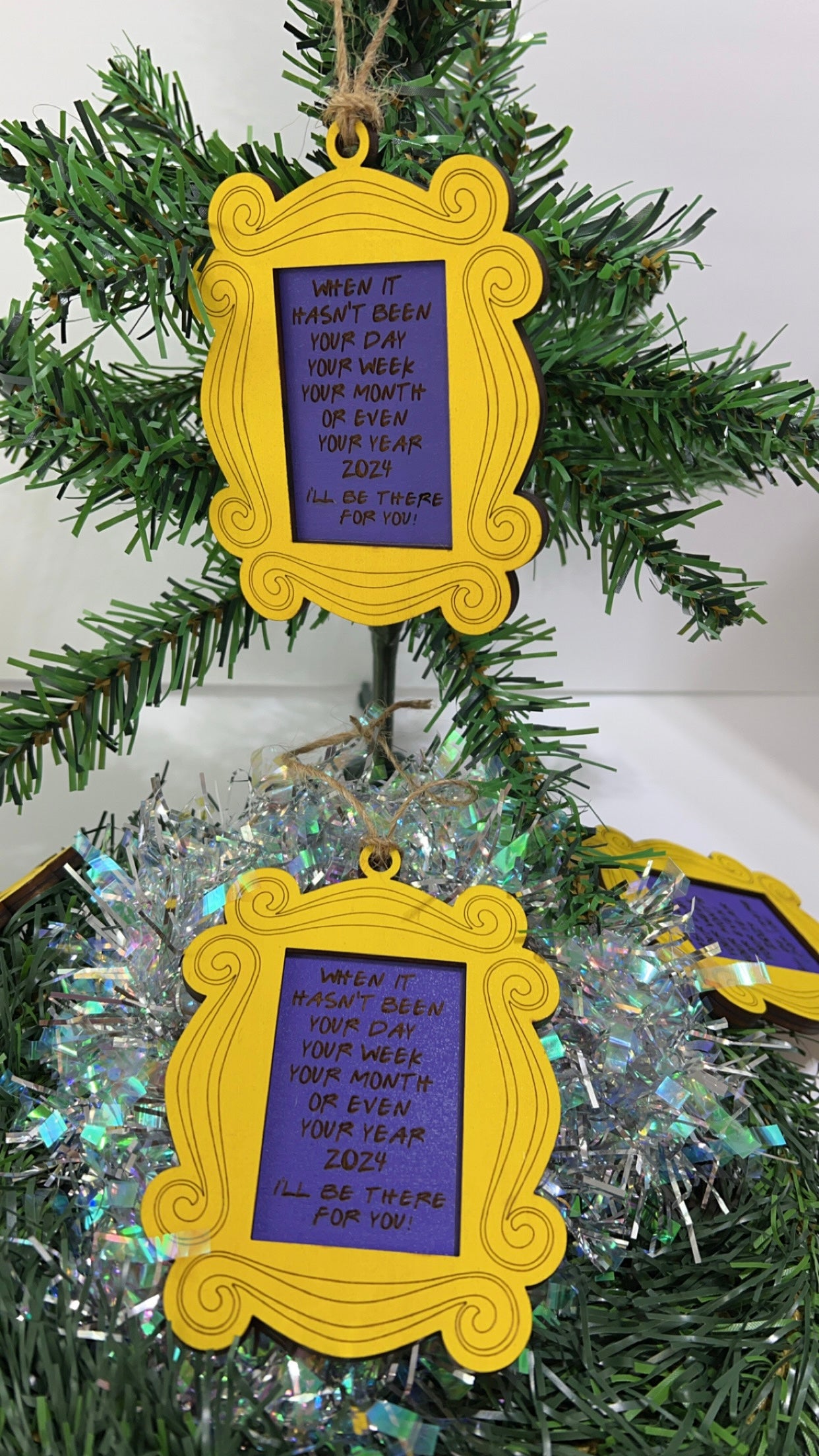 Friends inspired door frame ornament