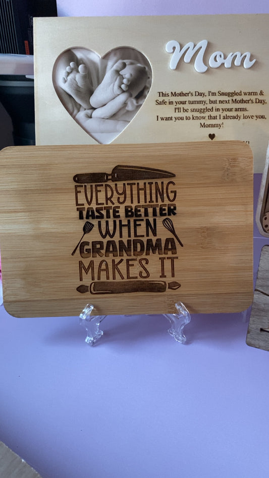 Small Personalized cutting board