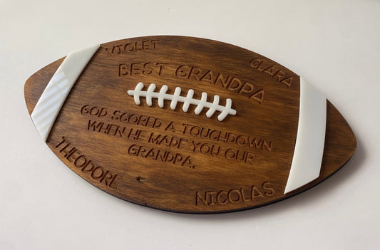 Football plaque