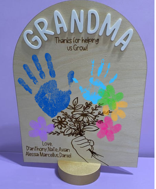 Mothers Day DIY Floral Sign