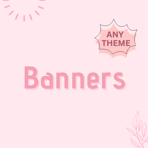 Custom Theme/Character Birthday Banner