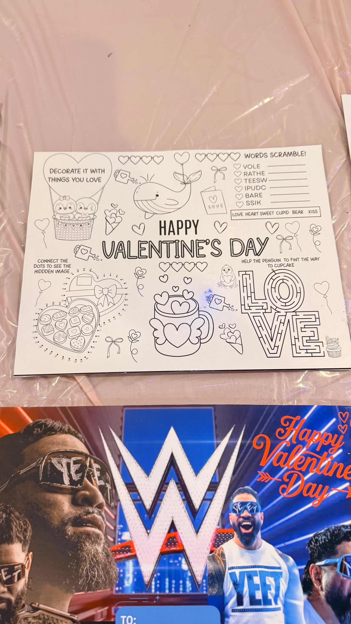 Jumbo Valentines Day Cards