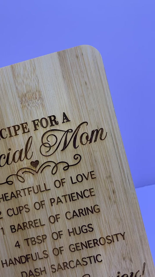 Small Personalized cutting board