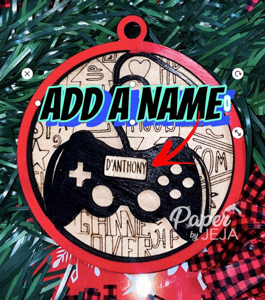 Gamer ornament