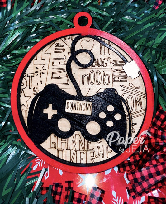 Gamer ornament