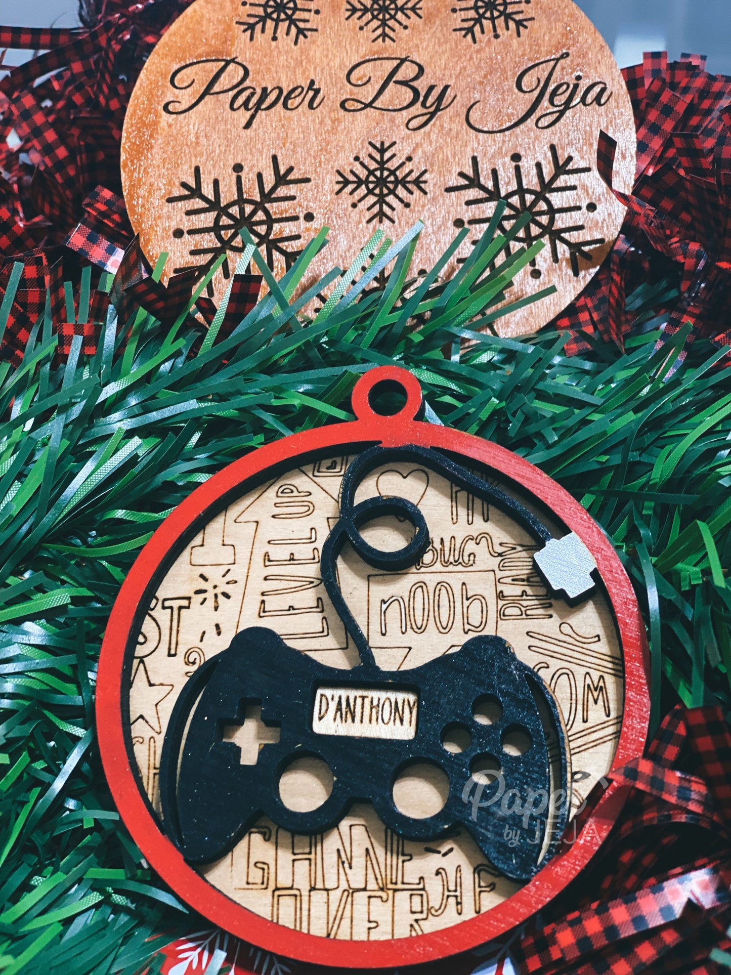 Gamer ornament