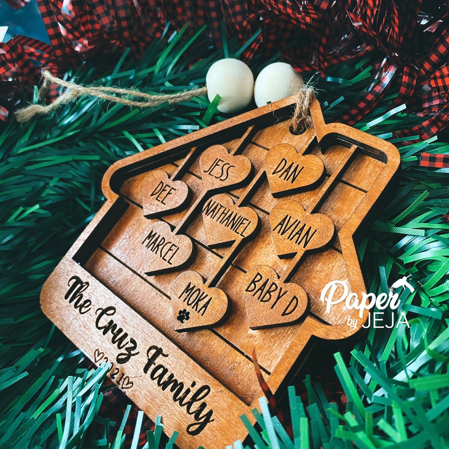 Personalized Family ornament!