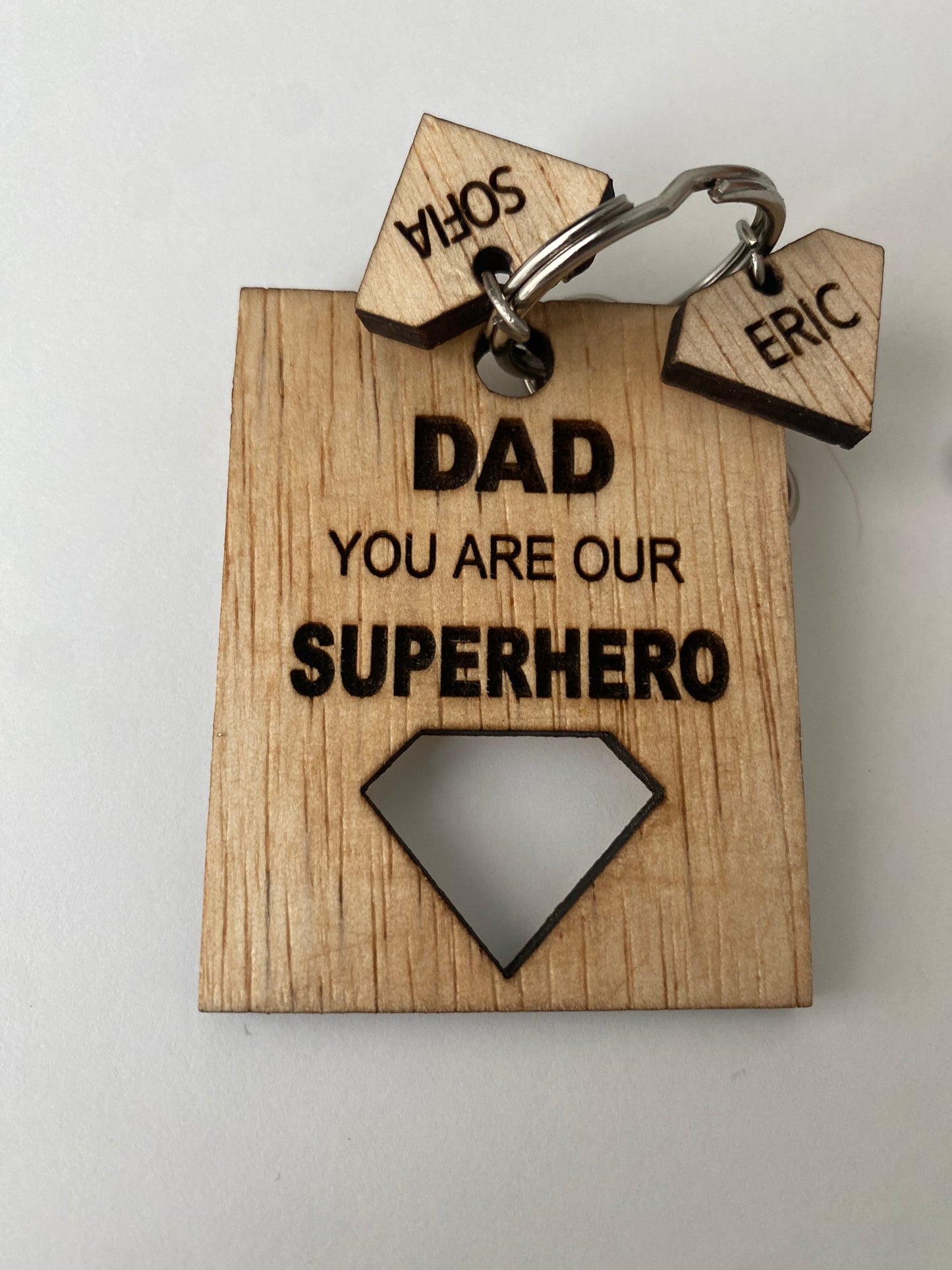 Superhero Keychain