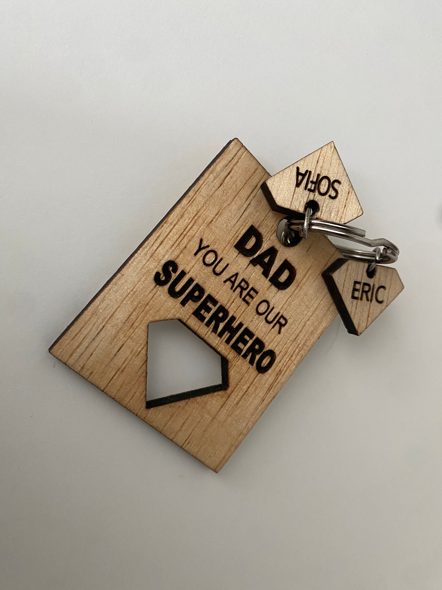 Superhero Keychain