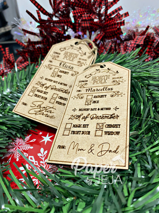 Santa Gift tags