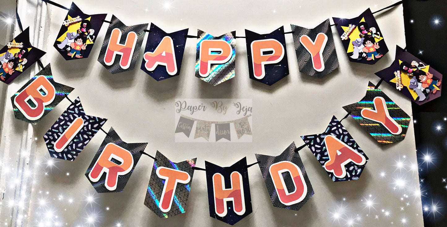 Custom Theme/Character Birthday Banner