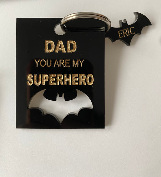 Superhero Keychain